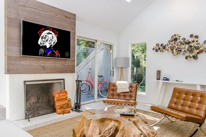 Shown in TV display: Rain D. Spann, NEO-RARE, 2018 (edition of 1)