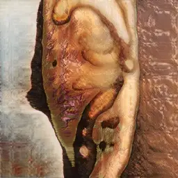 AI Generated Nude Portrait #7, frame 149, by Robbie Barrat