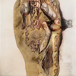 AI Generated Nude Portrait #7, frame 86, by Robbie Barrat